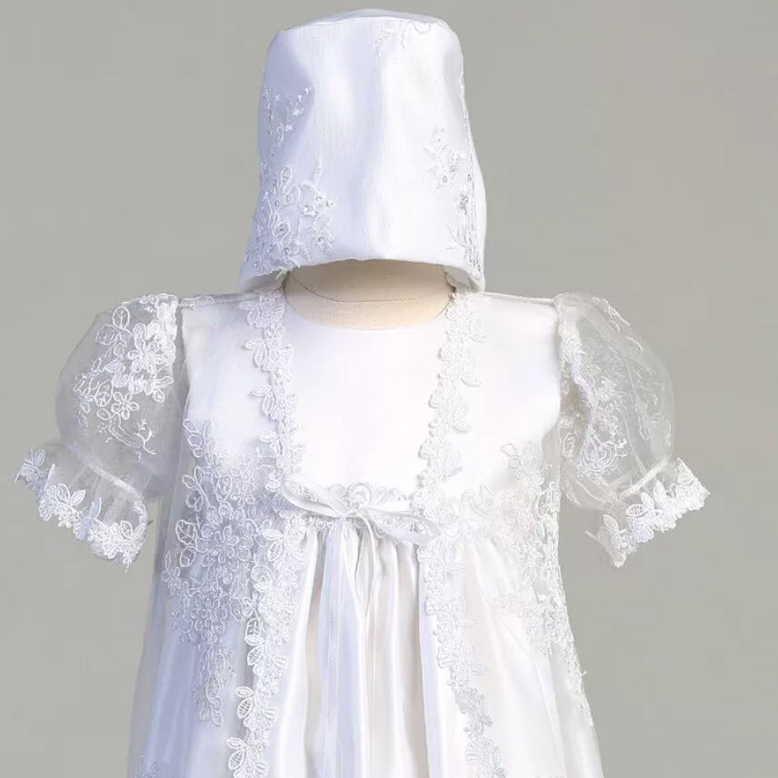 Luna  Christening Gown