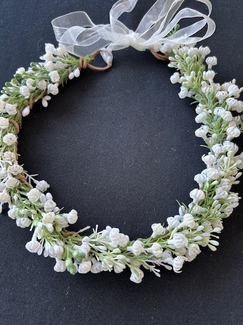 Baby's Breath Flower Crown