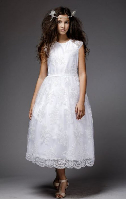 EK 58 Cristina First Communion or Flower Girl Dress