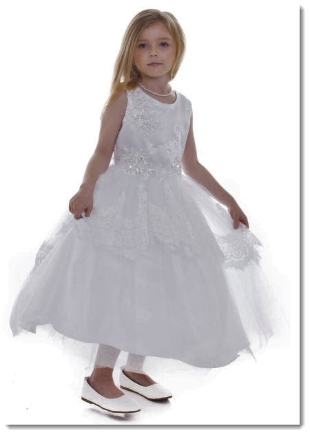 EK 62 Layla   First Communion or Flower Girl Dress